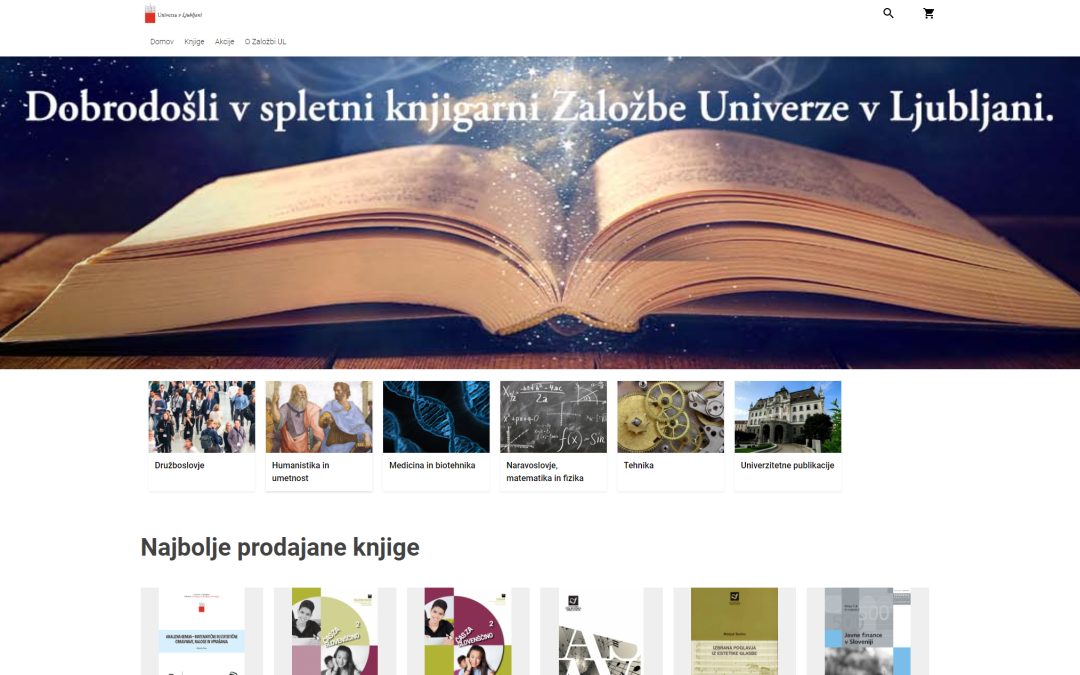Prvo leto Založbe Univerze v Ljubljani: dosežki, pričakovanja in prihodnost